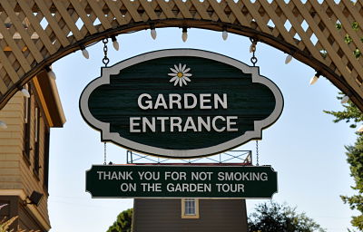 Winchester Mystery House Garden Entrance