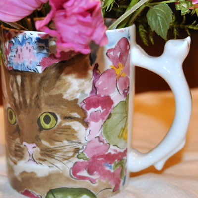 Cat Mug Handle
