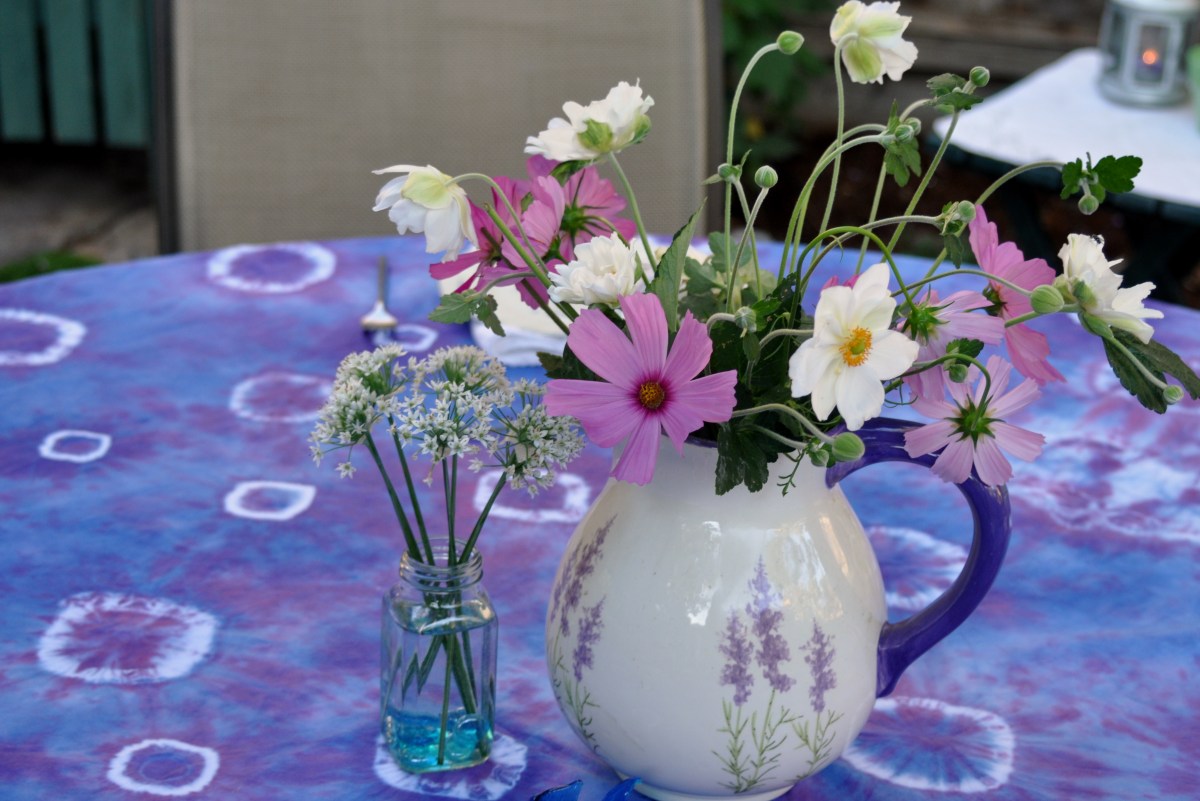 Tie-Dyed Tablecloth