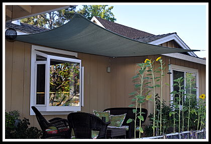 Shade Sail Over Deck
