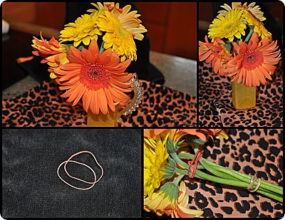 cut flowers rubber-band recovery