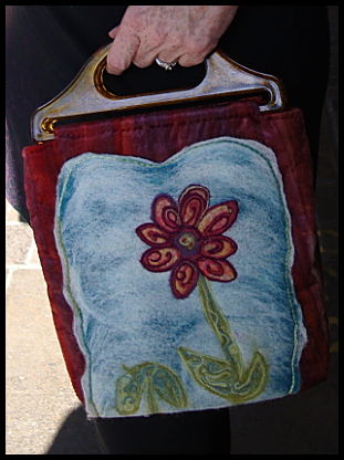 felted purse