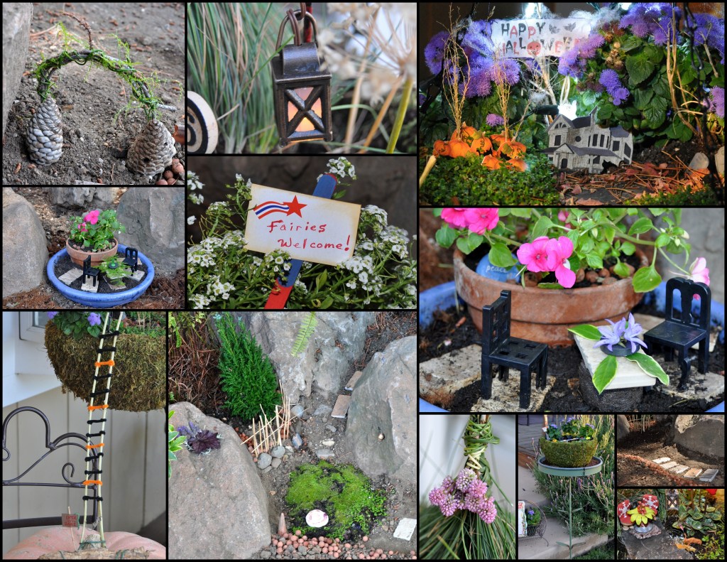 Fairy Garden Collage