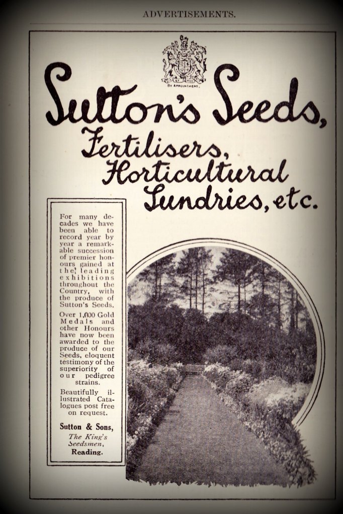 Sulton's Seeds, Fertilisers, Horticultural Lundries Sulton's Seeds, Fertilisers, Horticultural Lundries