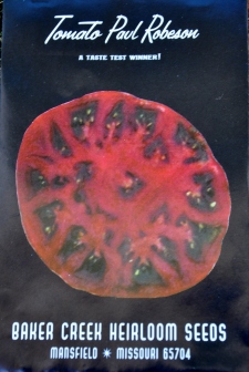 Tomato Paul Robeson Heirloom Seeds