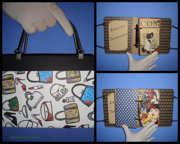 tag board purse album