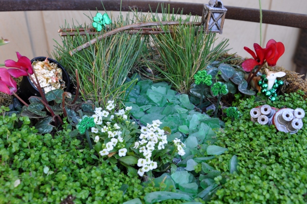 St. Patrick's Day Fairy Garden