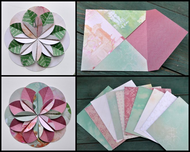 Envelopes and card detail