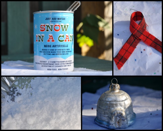 snow in a can