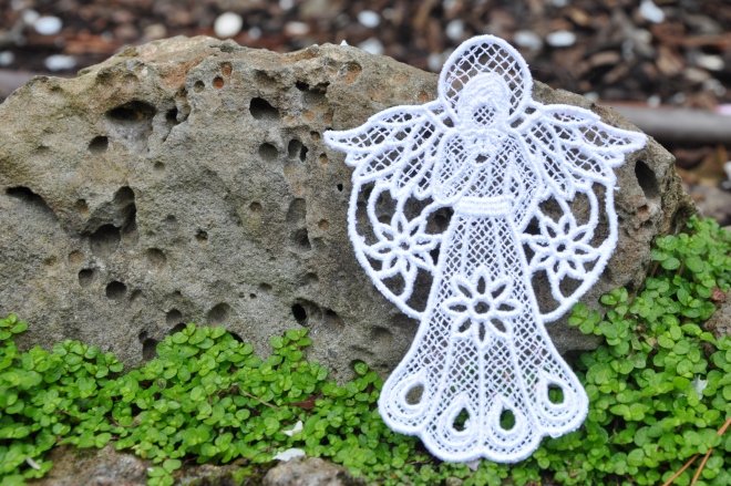 embroidered lace
