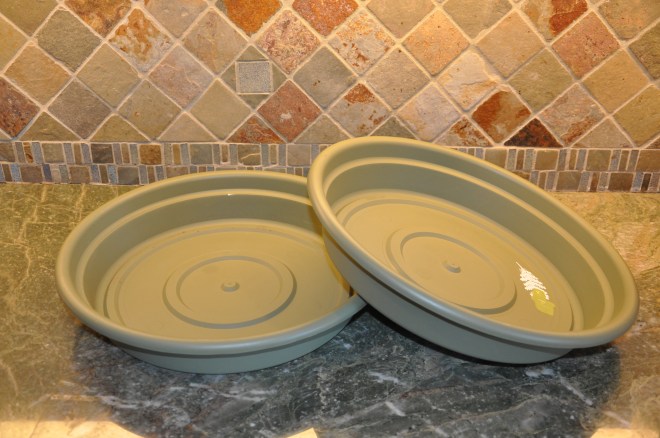 Large plant trays