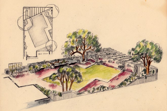 Dad's Landscape Drawing