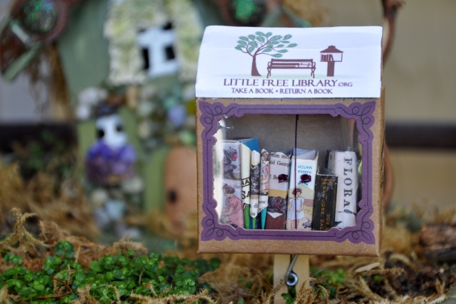 miniature little free library