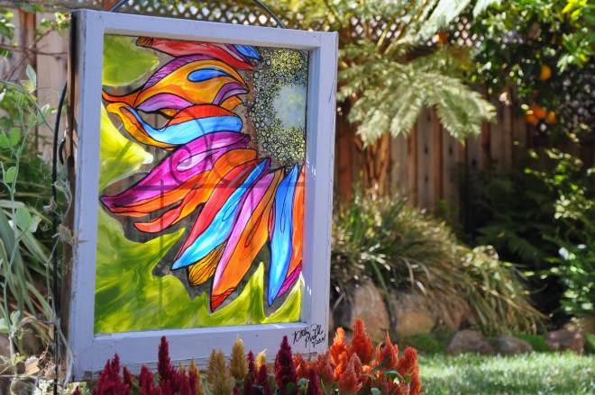 sunlight through the window