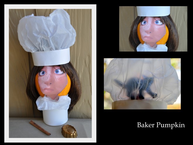 baker pumpkin collage