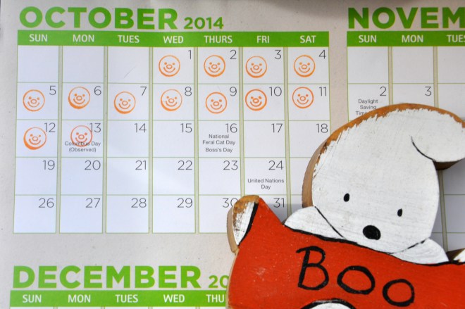 candy-free countdown
