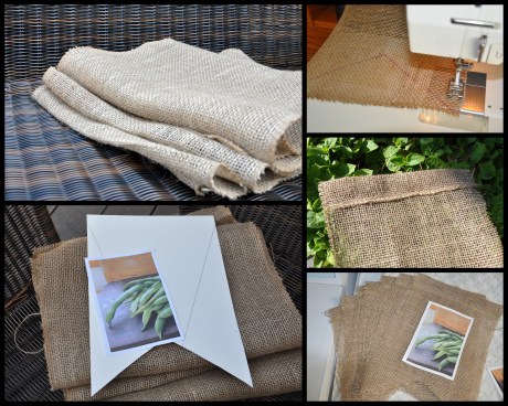 burlap bunting template