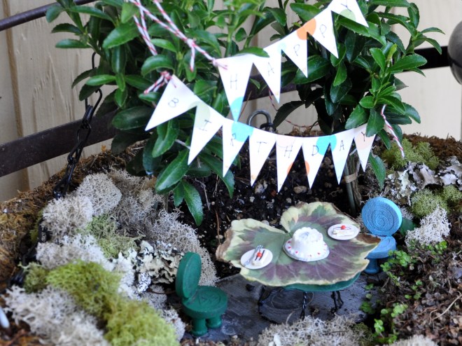 fairy garden birthday