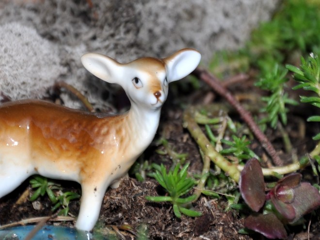 fairy garden deer