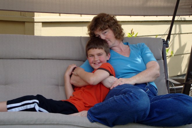 garden swing may 2009