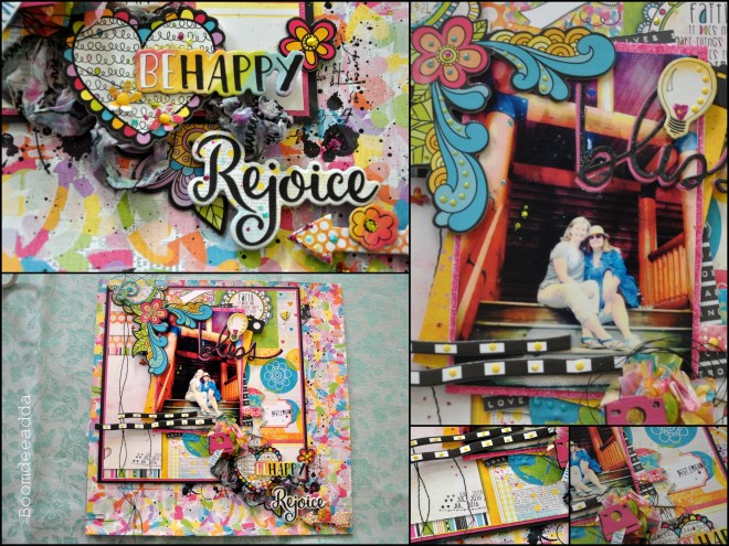 urban scrapbook page layout