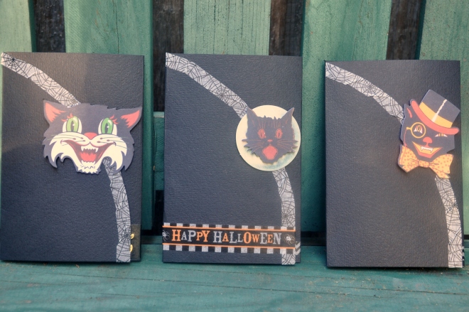 tri-fold halloween cards