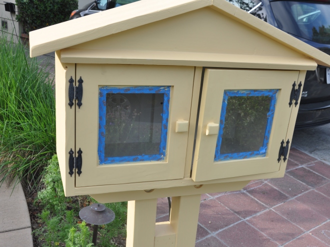 Little Free Library Primed for painting