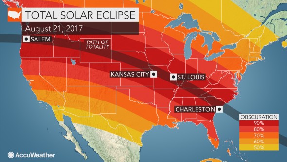 AccuWeather total solar eclipse
