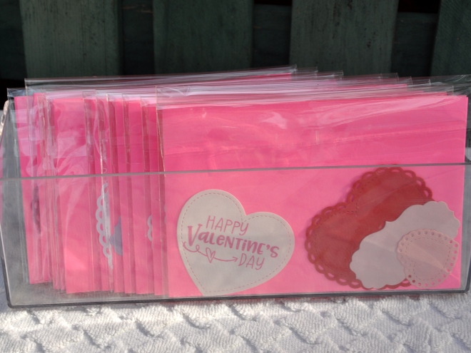 Card making kits for Valentine's Day