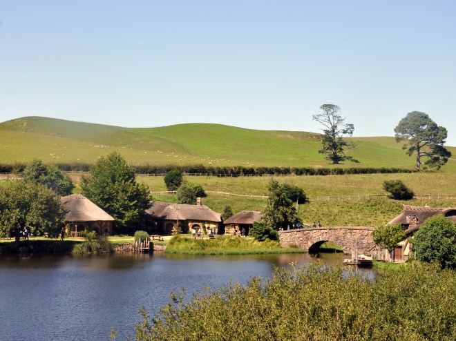 Hobbiton movie set and Alexander farm
