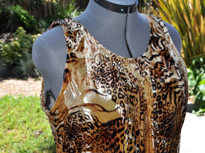 leopard chetah zebra print dress