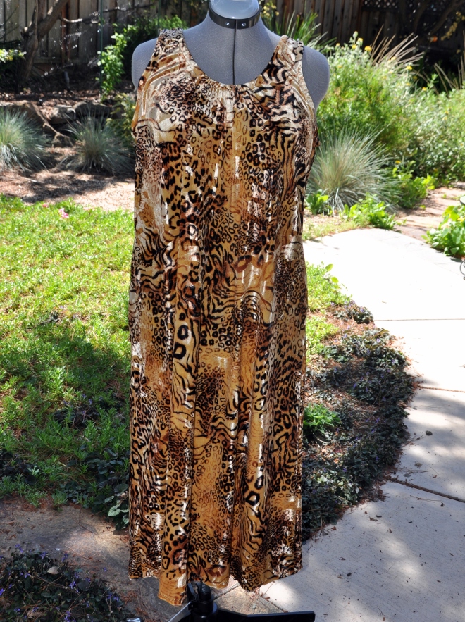 leopard dress full length