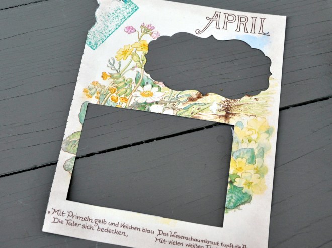 Edith Holden calendar page