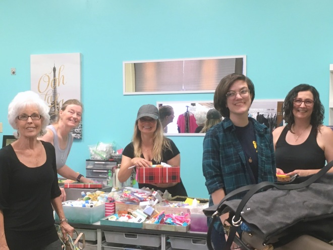 Lifted Spirits drop in center boutique
