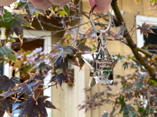 Starfish Keyring: One Person Can Make a Difference