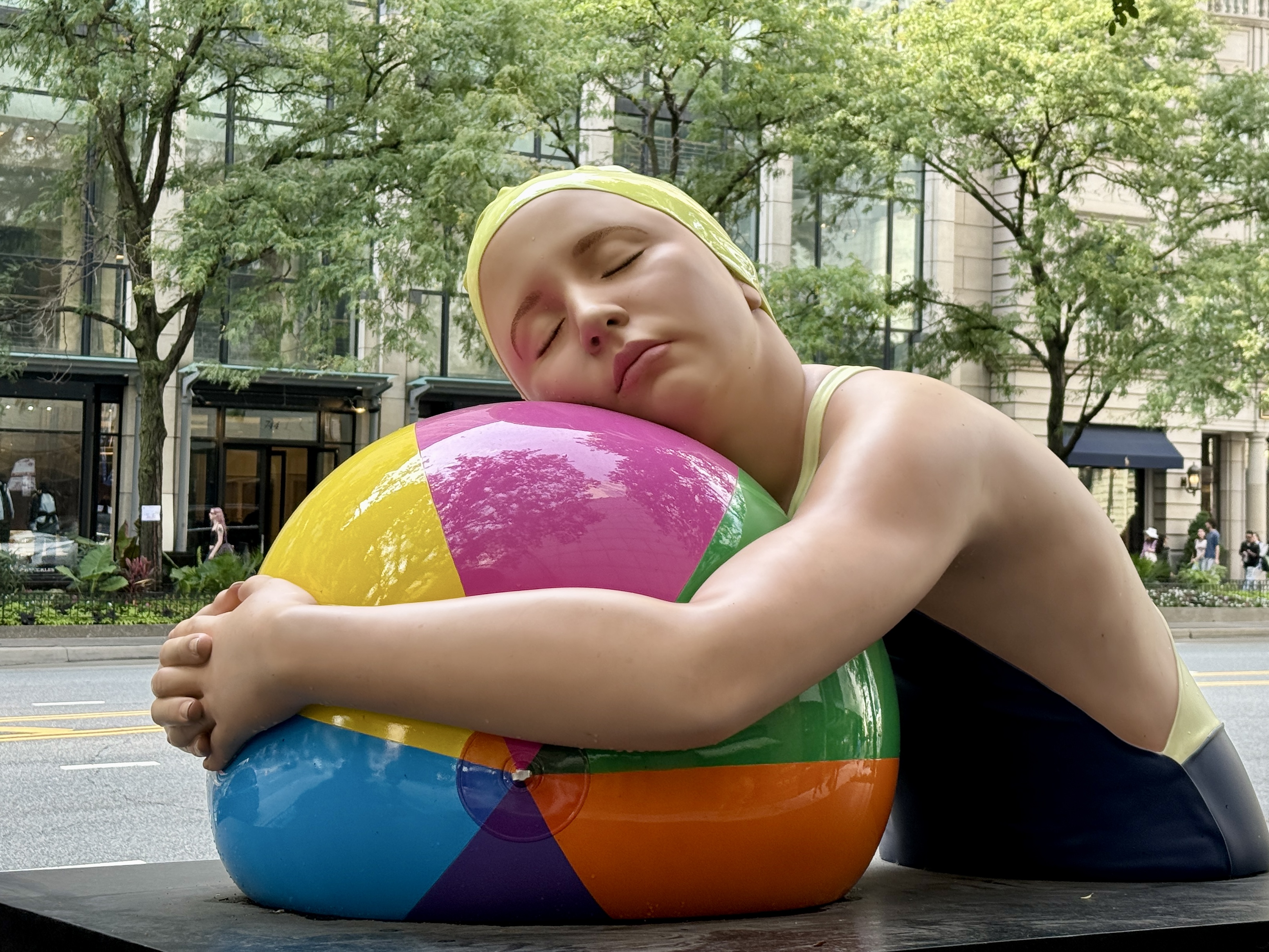 Brooke with Beach Ball